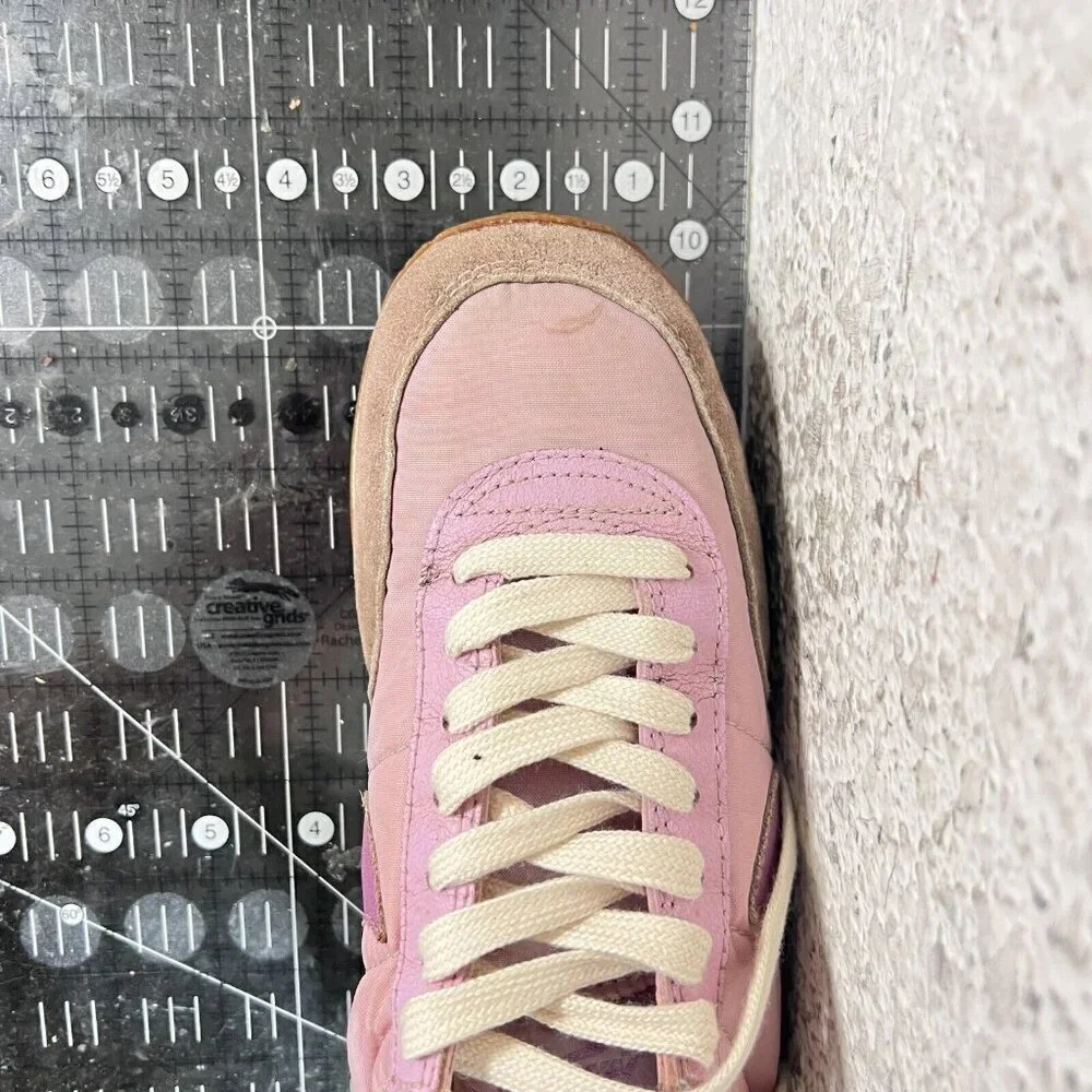 Vintage Nike Training Women Size 8 Light Purple Suede Sneakers Made in Taiwan